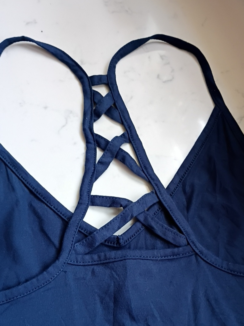 No.boundaries Celestial Sun & Moon Navy Strappy Tank Top - Picture 4 of 6
